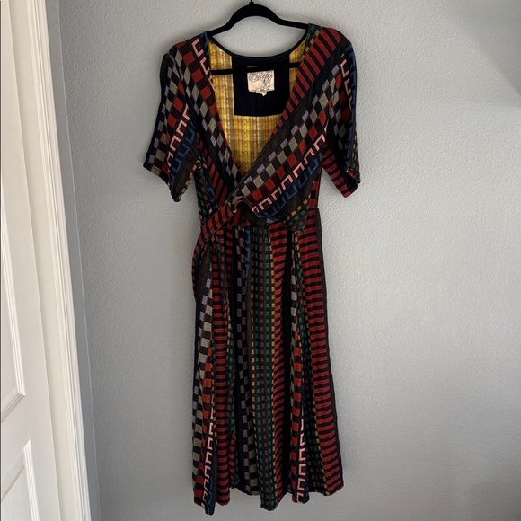 Ace and Jig Wrap Dress in Fiesta Print - Picture 2 of 3